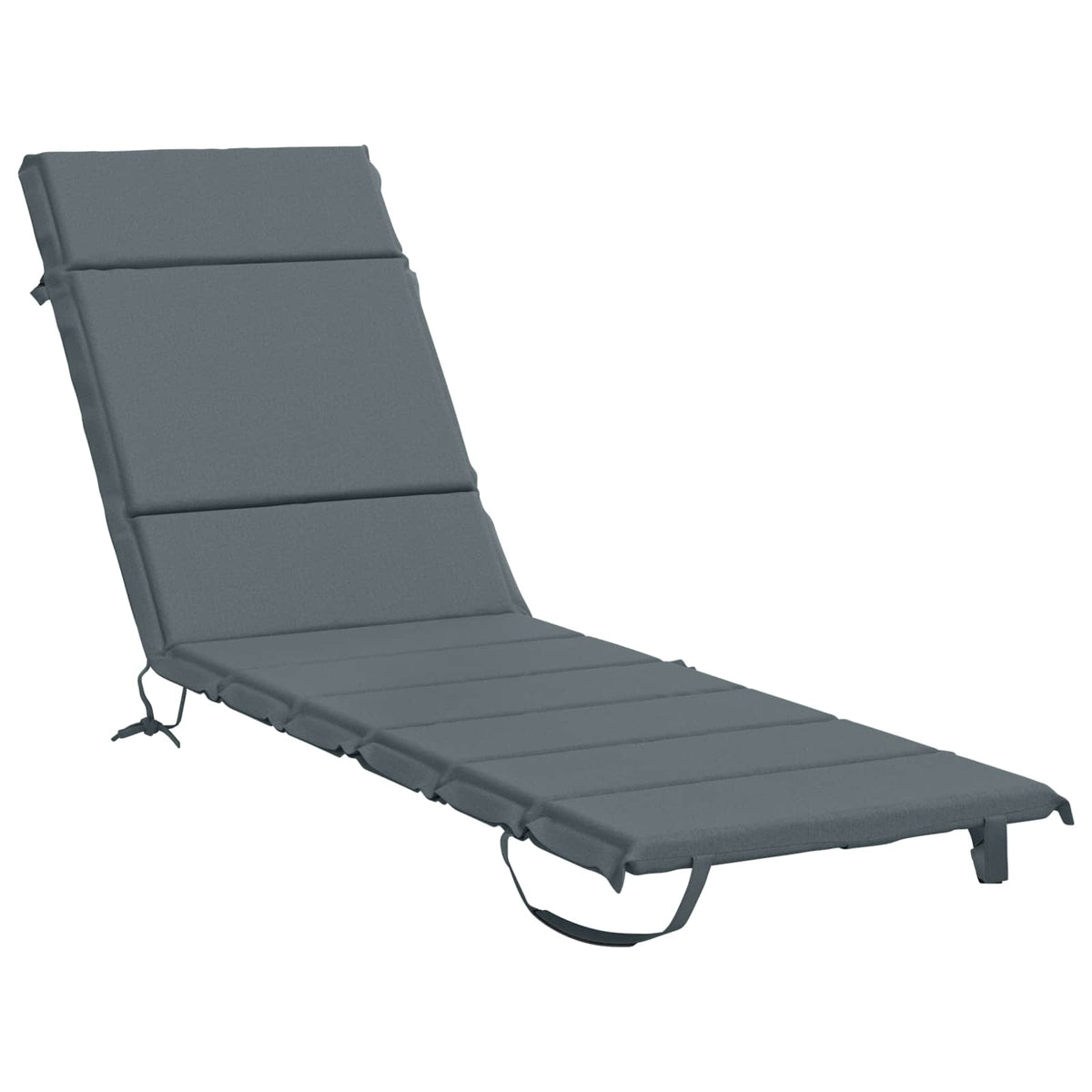 Sunlounger Cushion GEMERT 100% Polyester Blue 200 x 60 x 3 cm