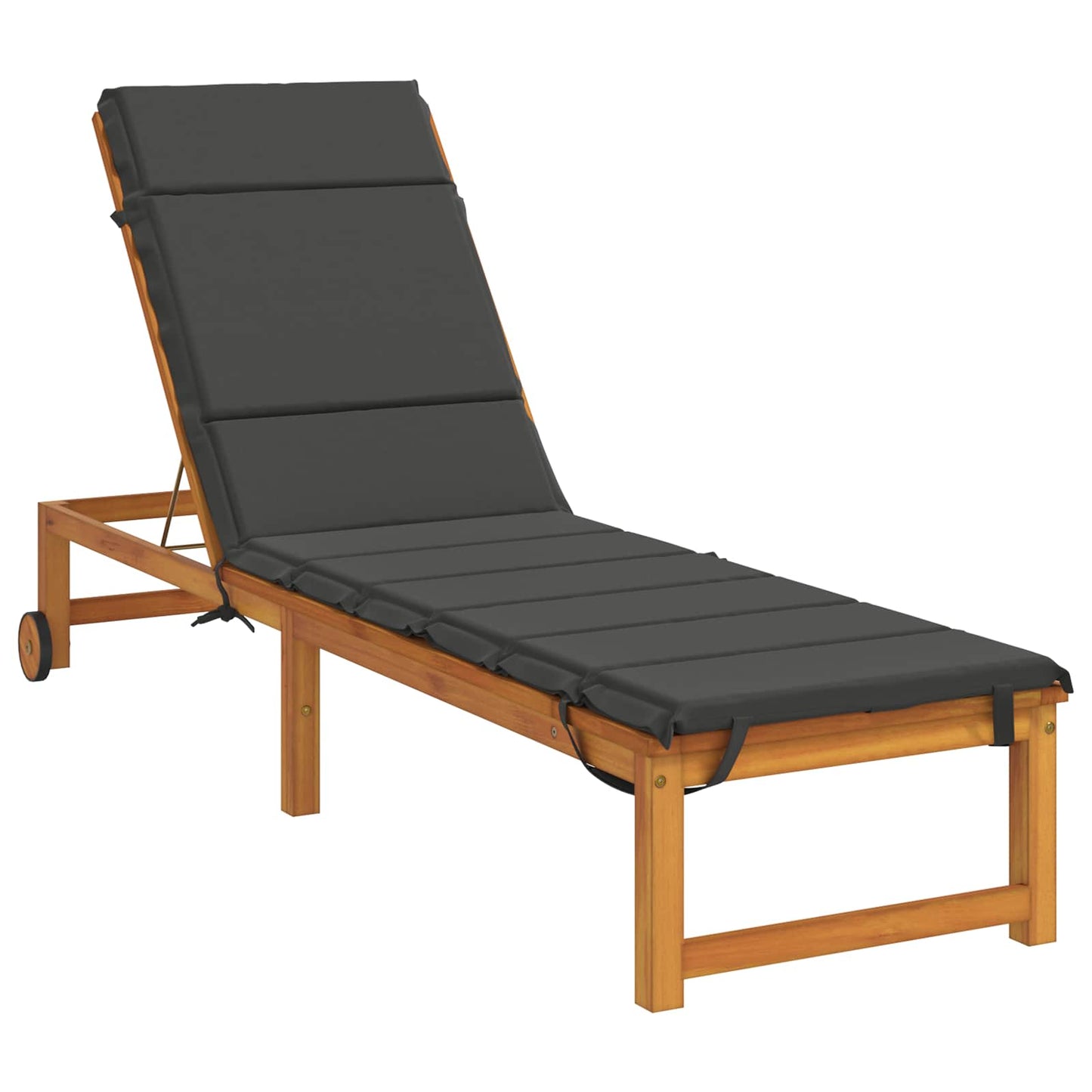 Sunlounger Cushion GEMERT 100% Polyester Anthracite