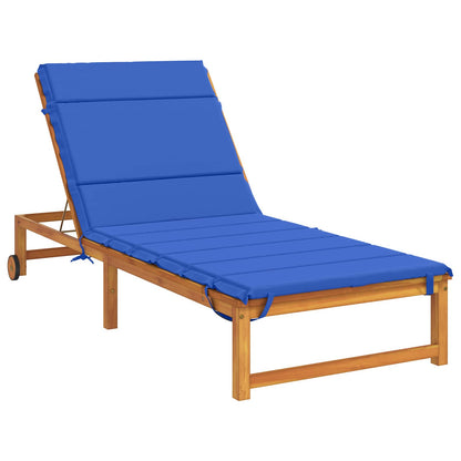 Sunlounger Cushion GEMERT 100% Polyester Royal Blue