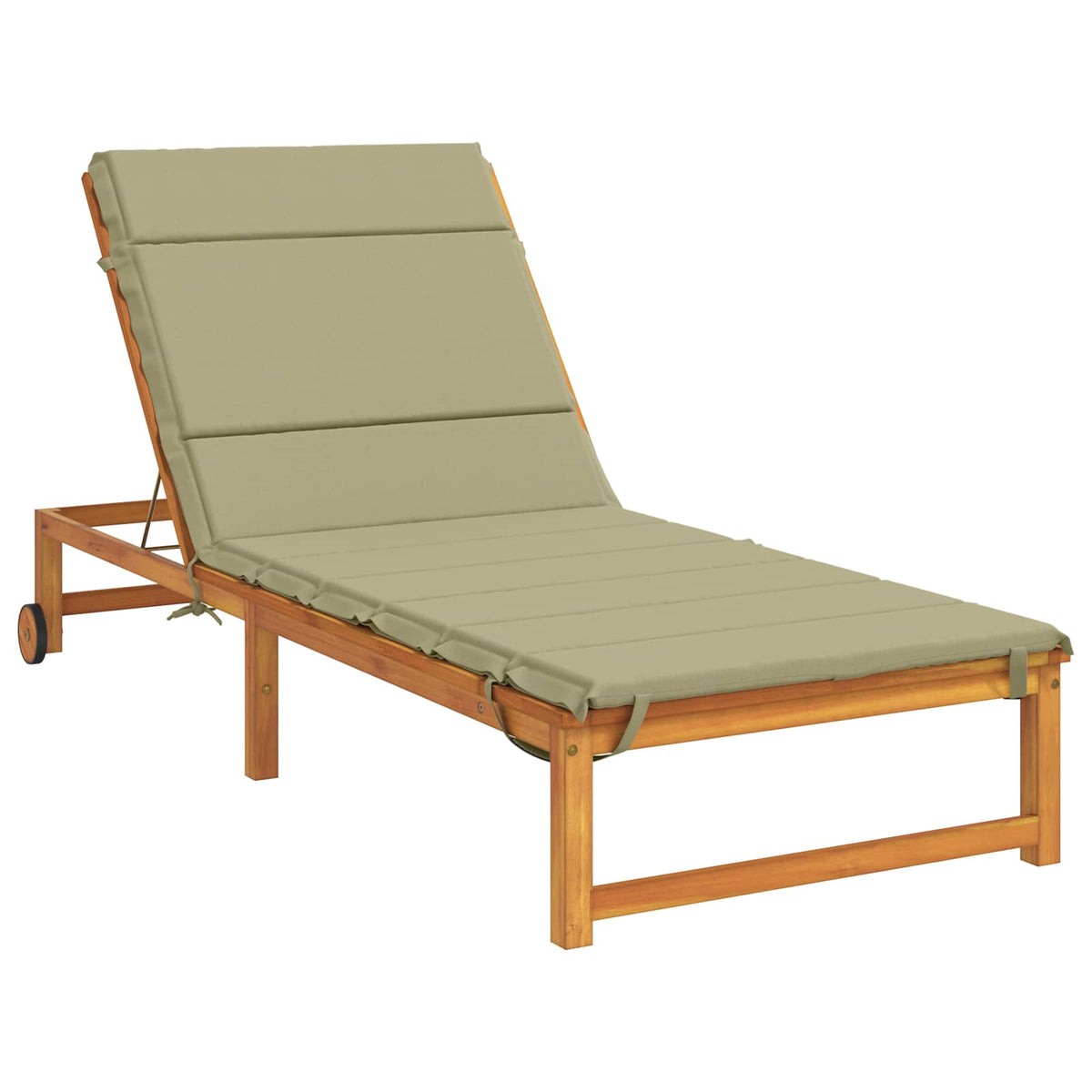 Sunlounger Cushion GEMERT 100% Polyester Light Green