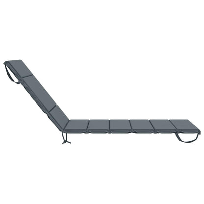 Sunlounger Cushion GEMERT 100% Polyester Blue 200 x 80 x 3 cm