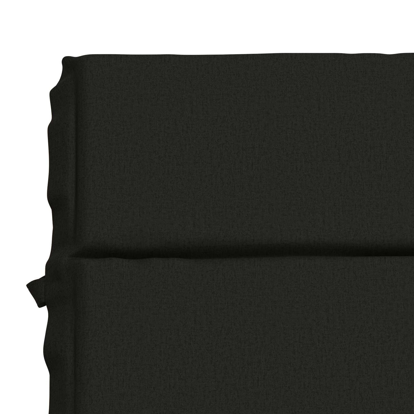 Sunlounger Cushion GEMERT 100% Polyester Black 200 x 80 x 3 cm