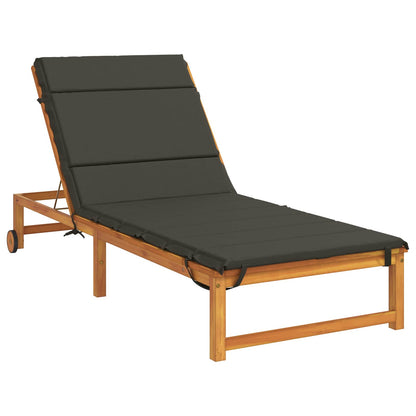 Sunlounger Cushion GEMERT 100% Polyester Anthracite