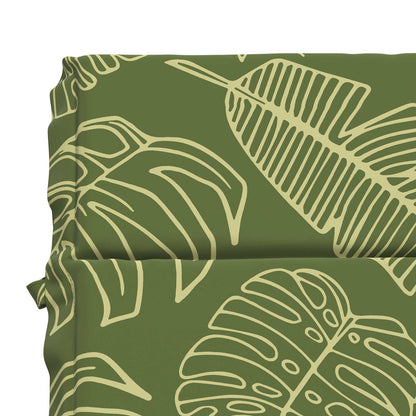Sunlounger Cushion GEMERT 100% Polyester Leaf Design