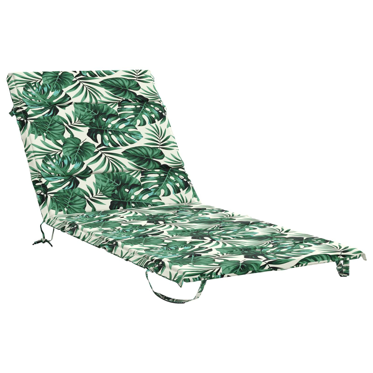 Sunlounger Cushion GEMERT 100% Polyester Leaf Pattern
