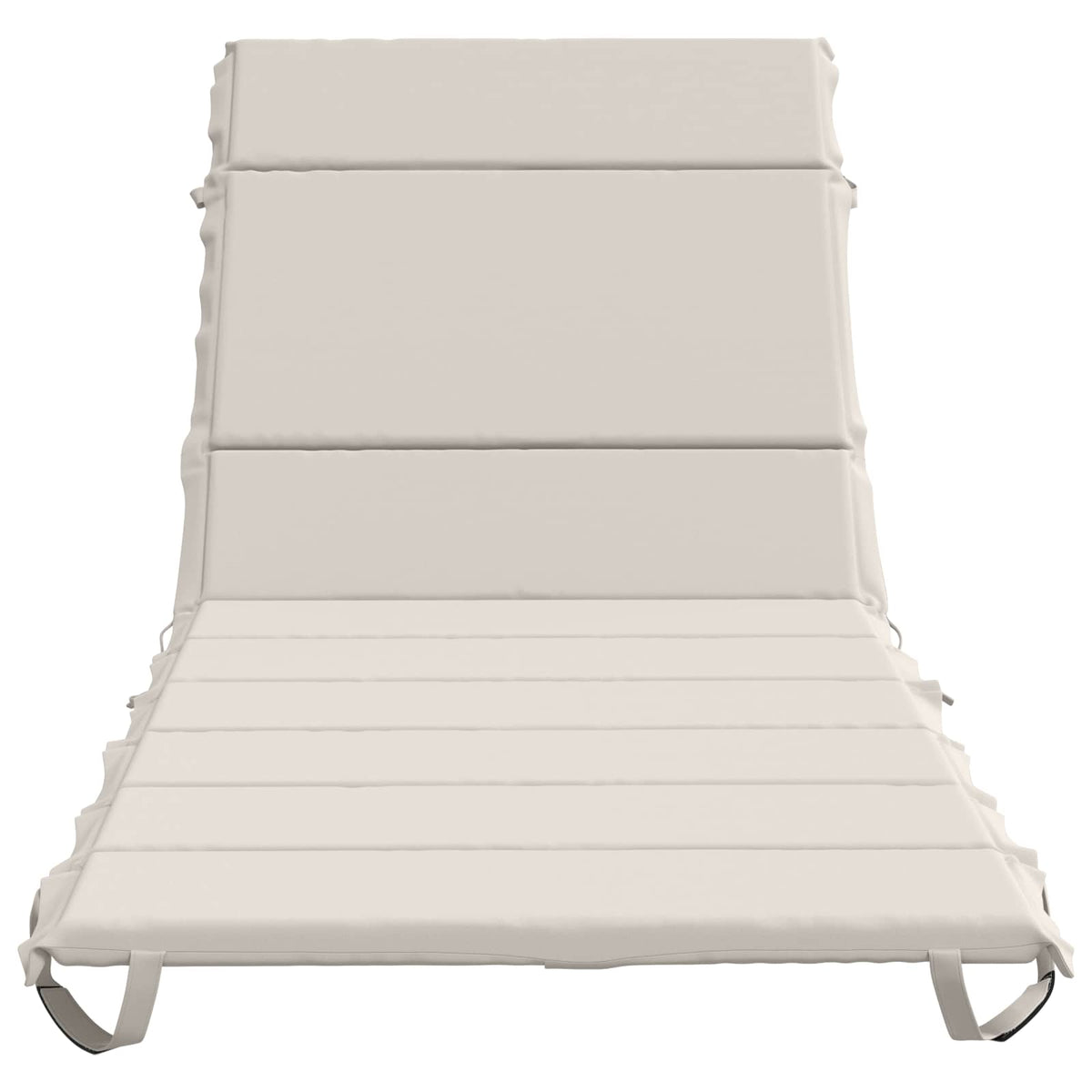 Sunlounger Cushion GEMERT 100% Polyester White 200 x 90 x 3 cm
