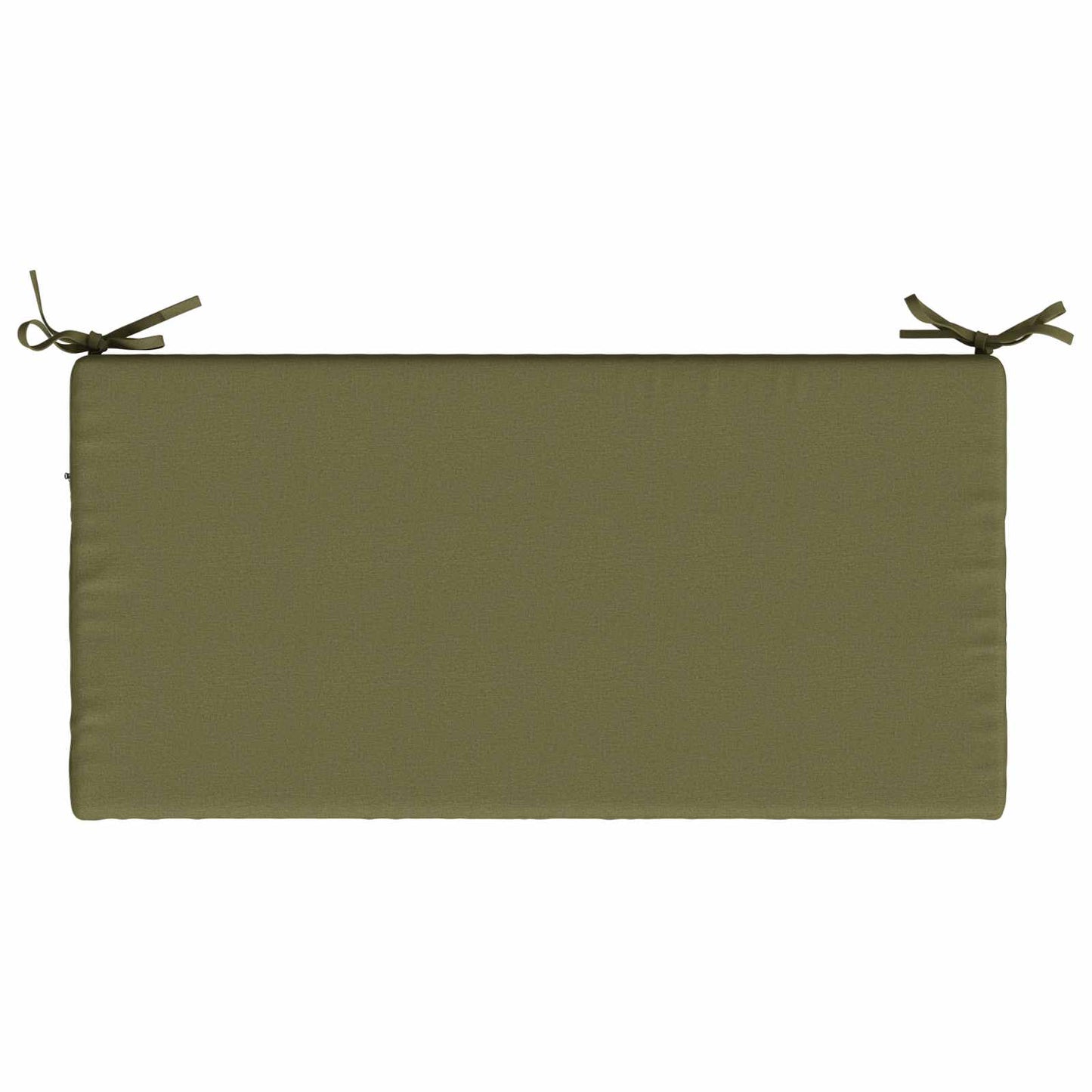 2-Piece Bench Cushions SOEST 2 pcs 100% Polyester Olive Green