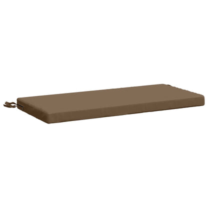 Bench Cushion SOEST 100% Polyester Taupe 60 x 40 x 5 cm