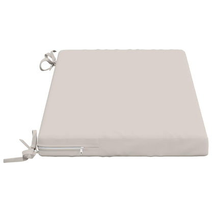 2-Piece Bench Cushions SOEST 2 pcs 100% Polyester White