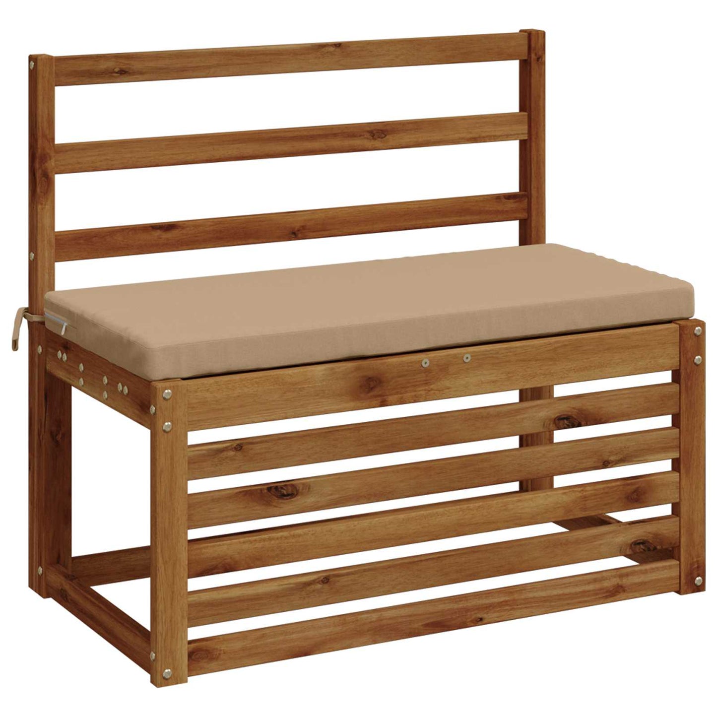 Bench Cushion SOEST 100% Polyester Sand 60 x 40 x 5 cm