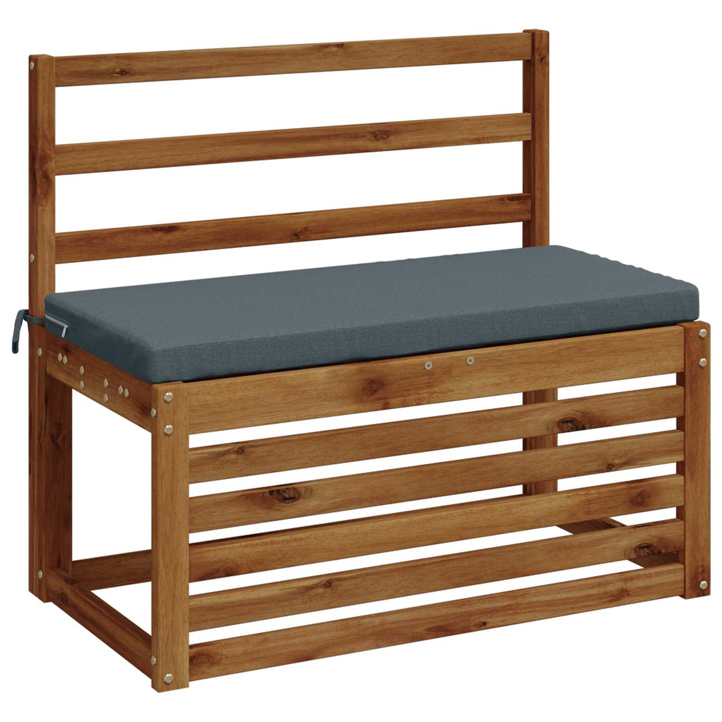 Bench Cushion SOEST 100% Polyester Blue 60 x 40 x 5 cm
