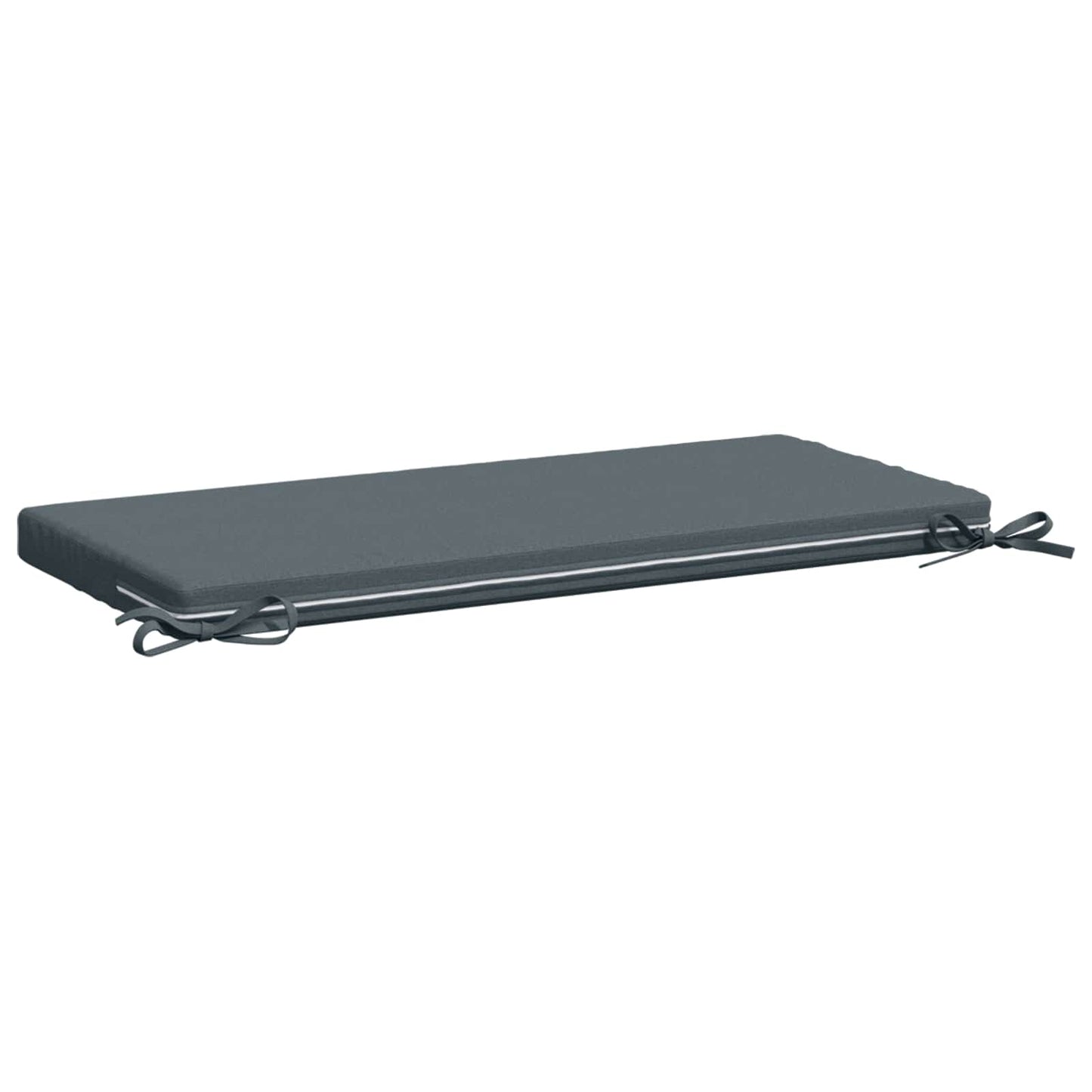 2-Piece Bench Cushions SOEST 2 pcs 100% Polyester Blue