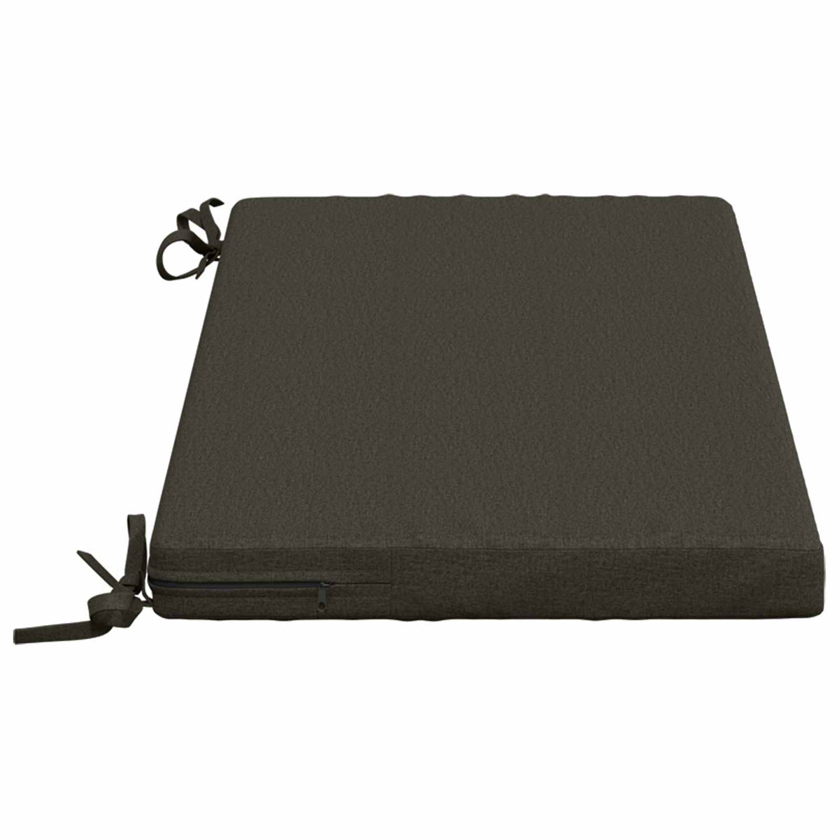 Bench Cushion SOEST 100% Polyester Anthracite 60 x 40 x 5 cm