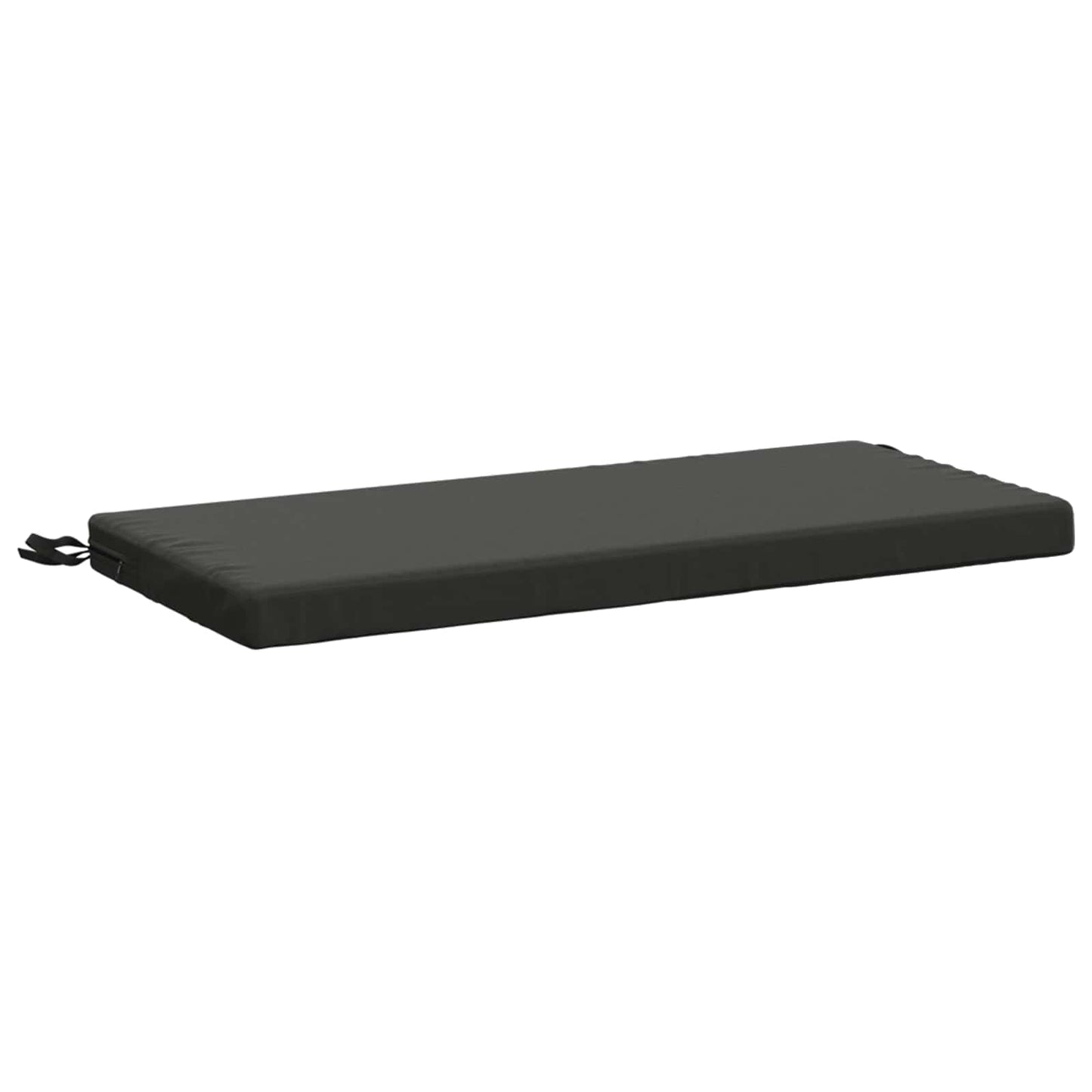 Bench Cushion SOEST 100% Polyester Anthracite 60 x 40 x 5 cm