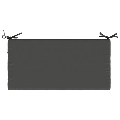 Bench Cushion SOEST 100% Polyester Anthracite 60 x 40 x 5 cm