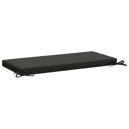 2-Piece Bench Cushions SOEST 2 pcs 100% Polyester Anthracite
