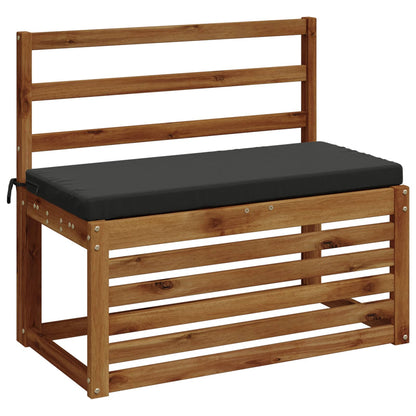 2-Piece Bench Cushions SOEST 2 pcs 100% Polyester Anthracite