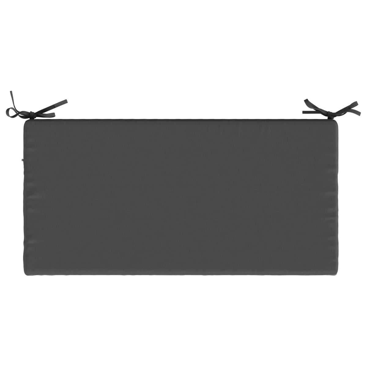 2-Piece Bench Cushions SOEST 2 pcs 100% Polyester Anthracite