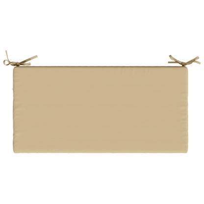 Bench Cushion SOEST 100% Polyester Beige 60 x 40 x 5 cm