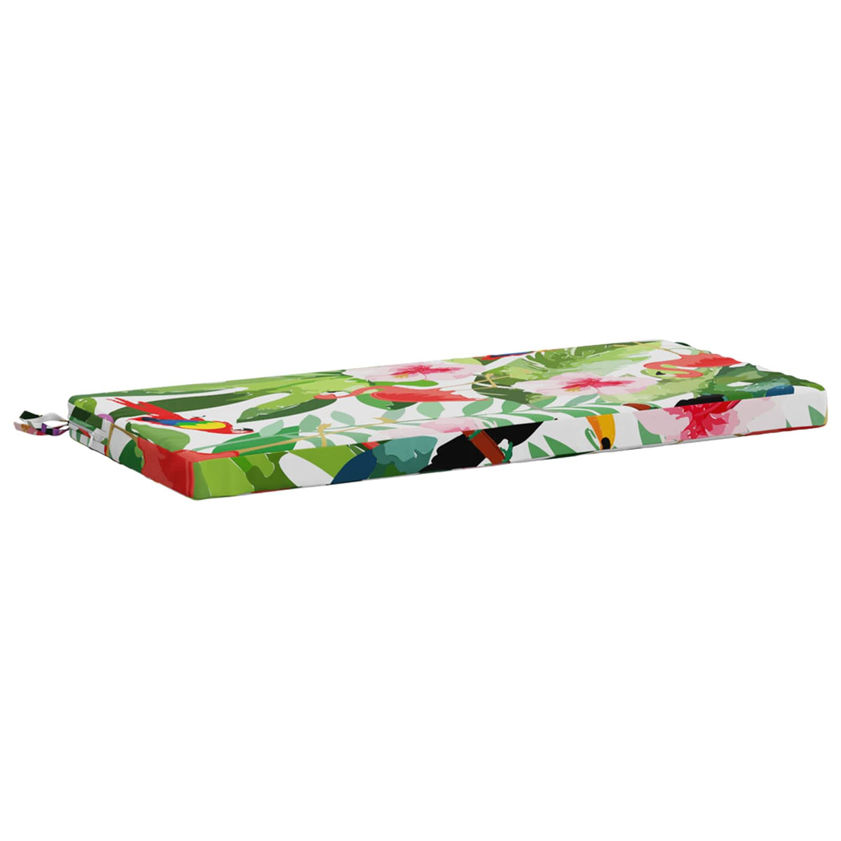 2-Piece Bench Cushions SOEST 2 pcs 100% Polyester Multicolour