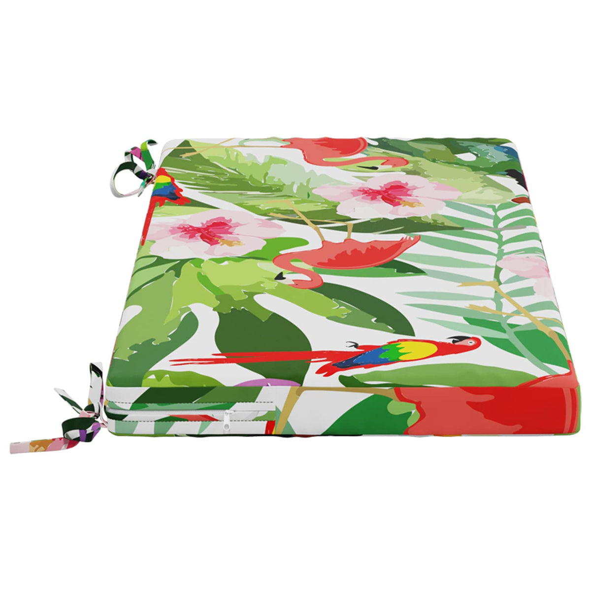 2-Piece Bench Cushions SOEST 2 pcs 100% Polyester Multicolour