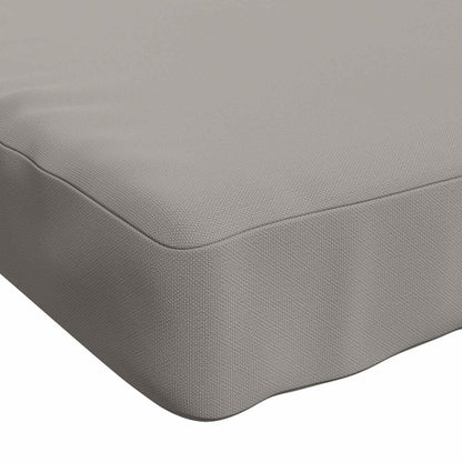 Bench Cushion SOEST 100% Polyester Grey 60 x 40 x 5 cm