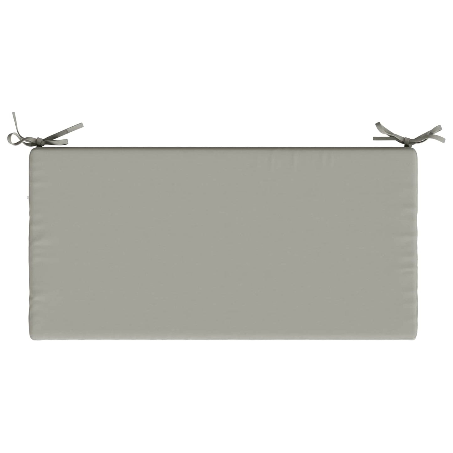 Bench Cushion SOEST 100% Polyester Grey 60 x 40 x 5 cm