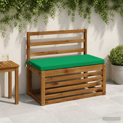 2-Piece Bench Cushions SOEST 2 pcs 100% Polyester Green
