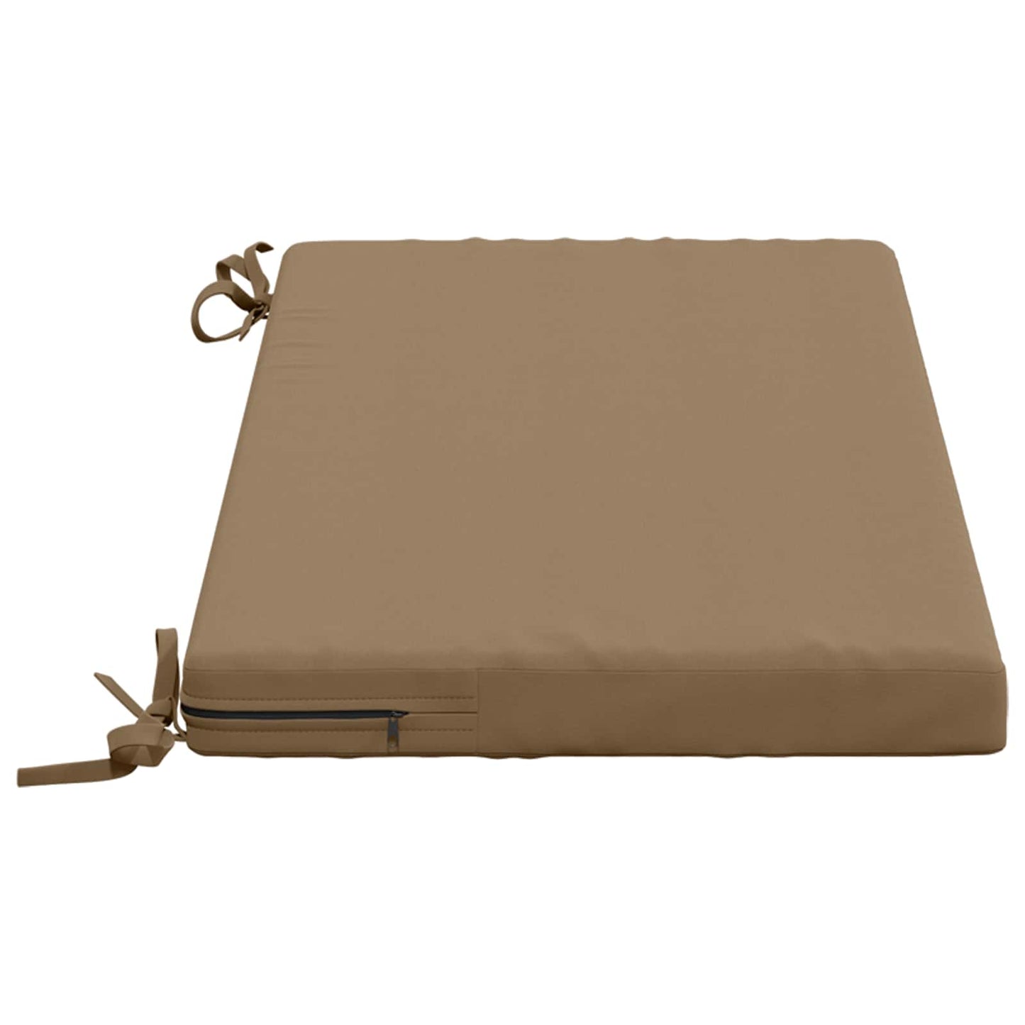 Bench Cushion SOEST 100% Polyester Taupe 60 x 40 x 5 cm