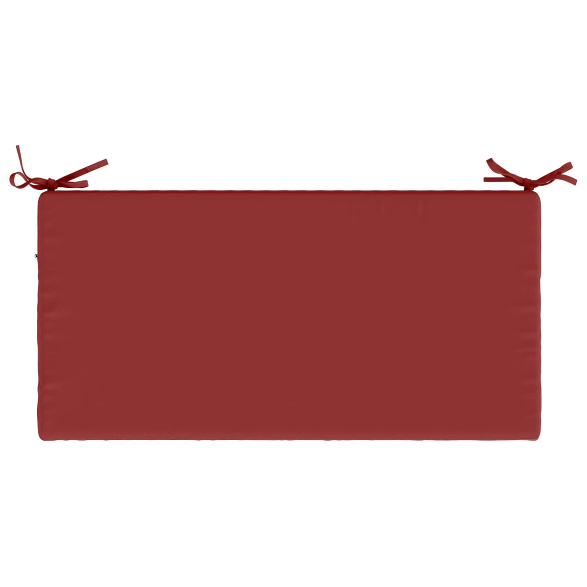 Bench Cushion SOEST 100% Polyester Wine Red 60 x 40 x 5 cm