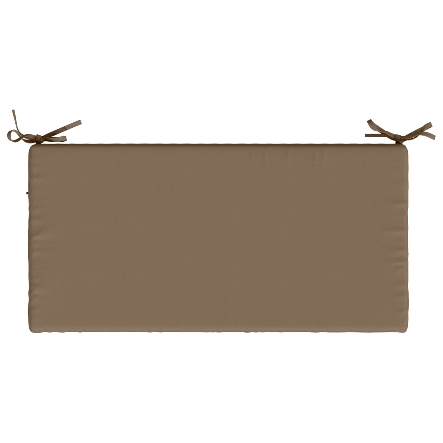 Bench Cushion SOEST 100% Polyester Taupe 80 x 40 x 5 cm
