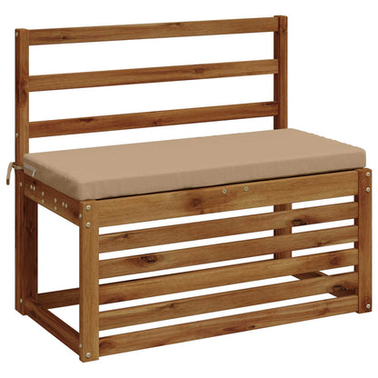 Bench Cushion SOEST 100% Polyester Sand 80 x 40 x 5 cm