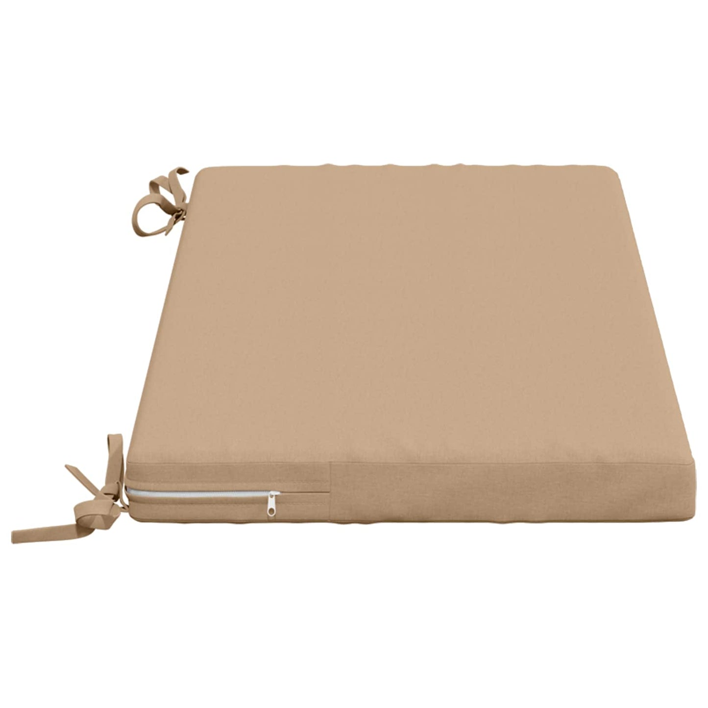 Bench Cushion SOEST 100% Polyester Sand 80 x 40 x 5 cm