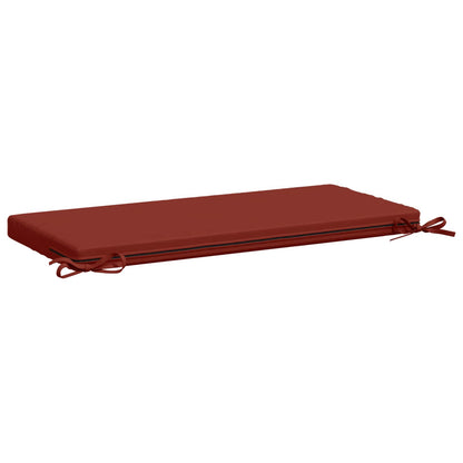 Bench Cushion SOEST 100% Polyester Red 80 x 40 x 5 cm