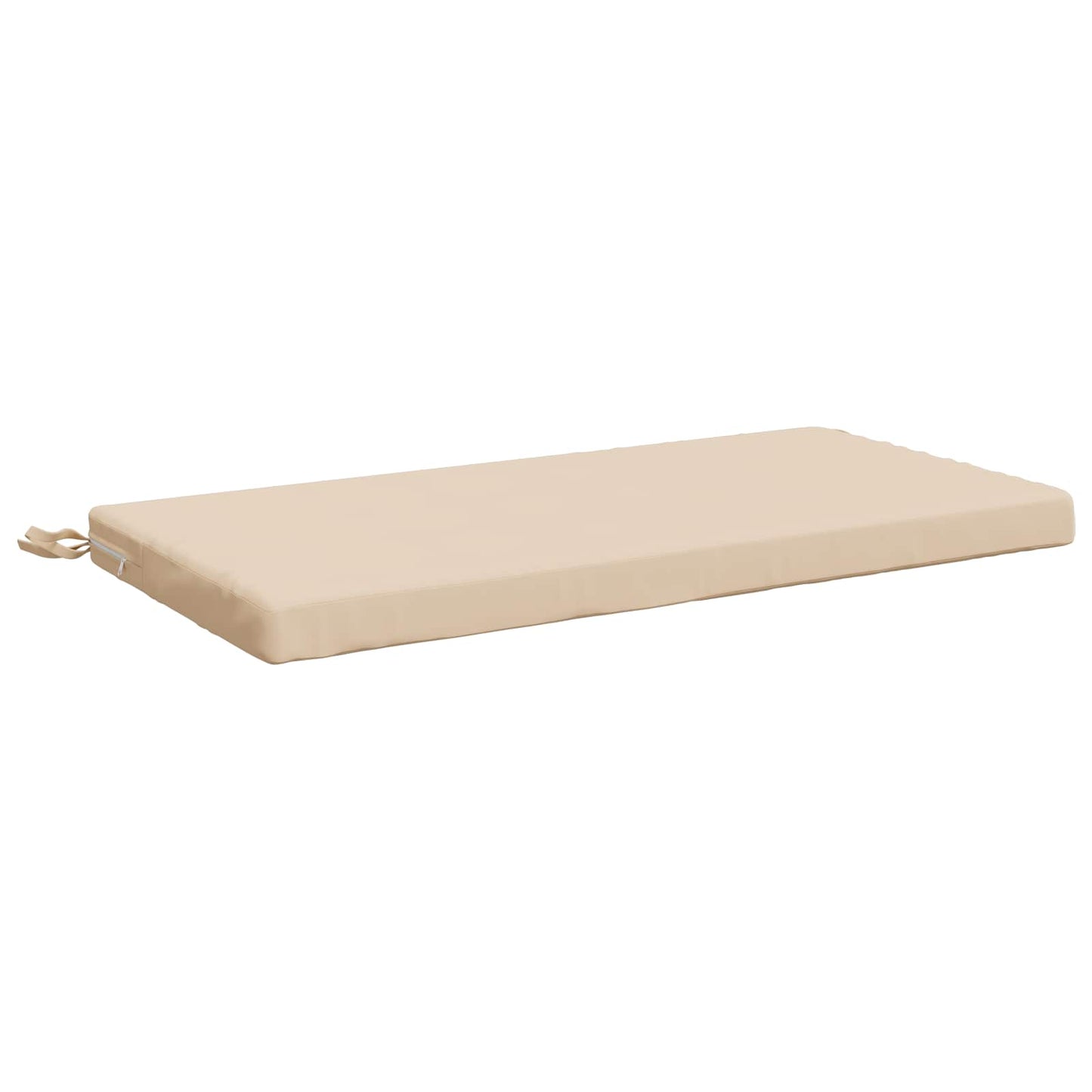 Bench Cushion SOEST 100% Polyester Cream 80 x 40 x 5 cm