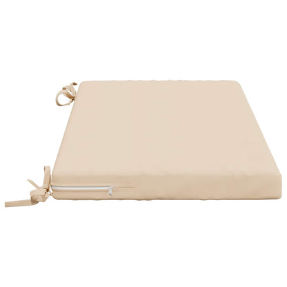 Bench Cushion SOEST 100% Polyester Cream 80 x 40 x 5 cm