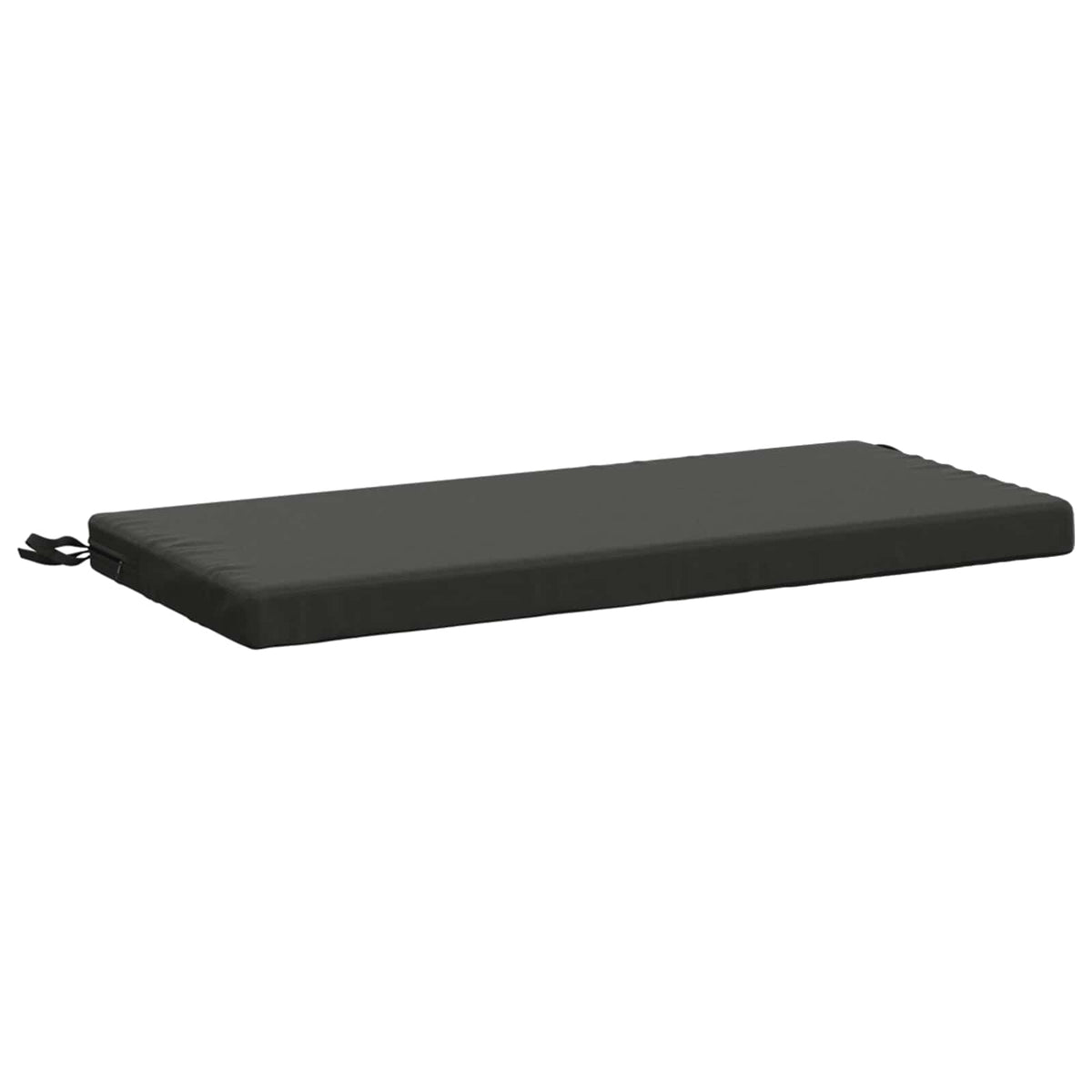 2-Piece Bench Cushions SOEST 2 pcs 100% Polyester Anthracite