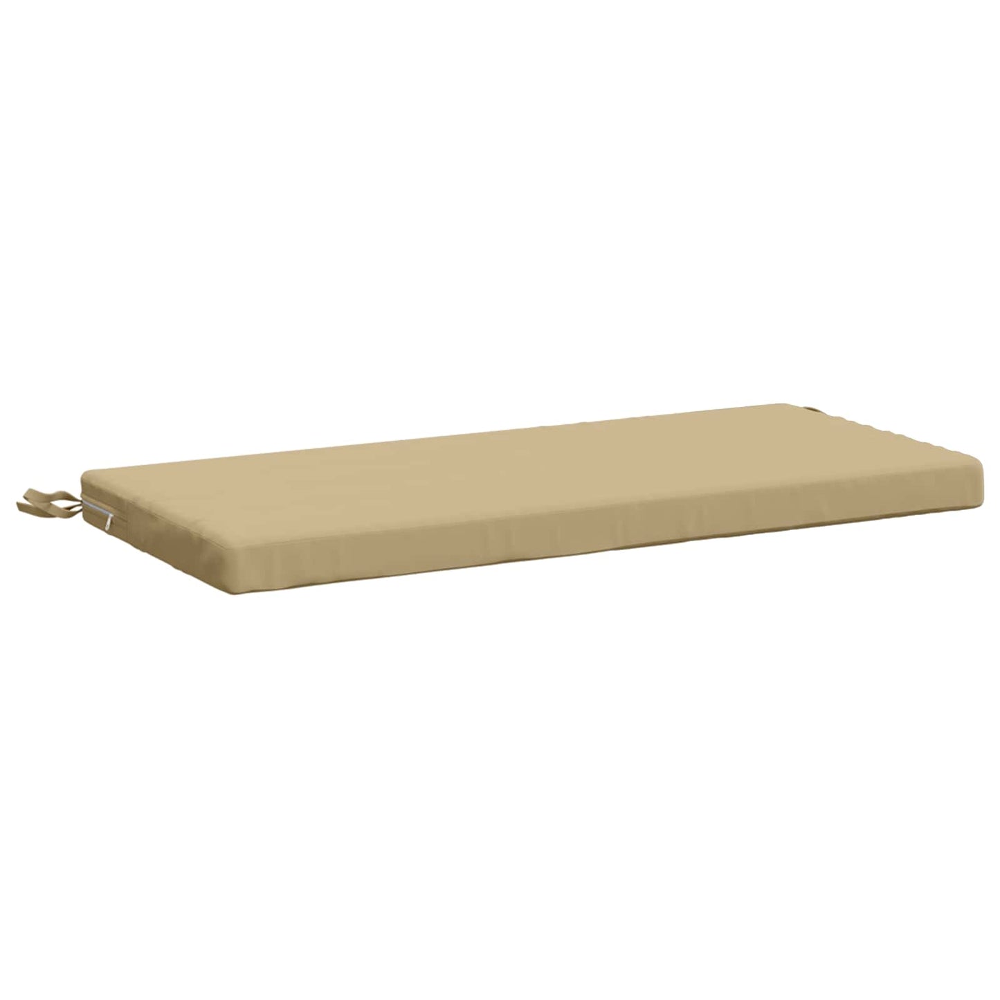 Bench Cushion SOEST 100% Polyester Beige 80 x 40 x 5 cm