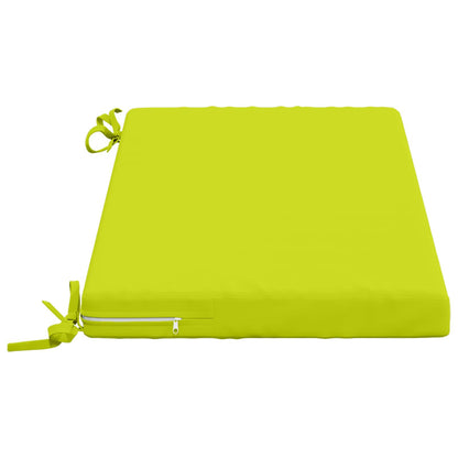 Bench Cushion SOEST 100% Polyester Bright Green 80 x 40 x 5 cm
