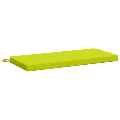 2-Piece Bench Cushions SOEST 2 pcs 100% Polyester Bright Green