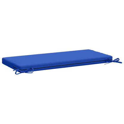 Bench Cushion SOEST 100% Polyester Royal Blue 80 x 40 x 5 cm