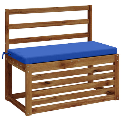 2-Piece Bench Cushions SOEST 2 pcs 100% Polyester Royal Blue