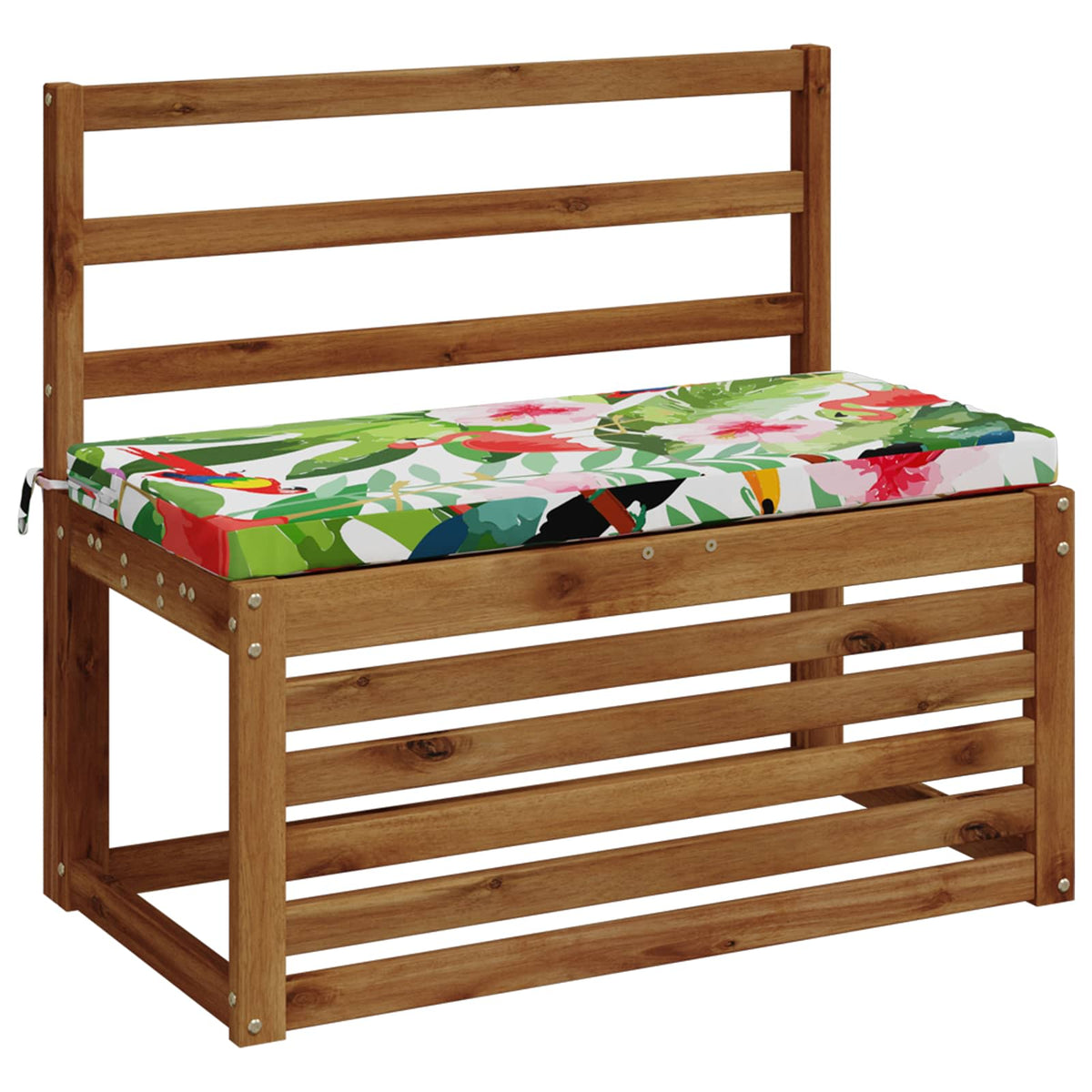 Bench Cushion SOEST 100% Polyester Multicolour 80 x 40 x 5 cm