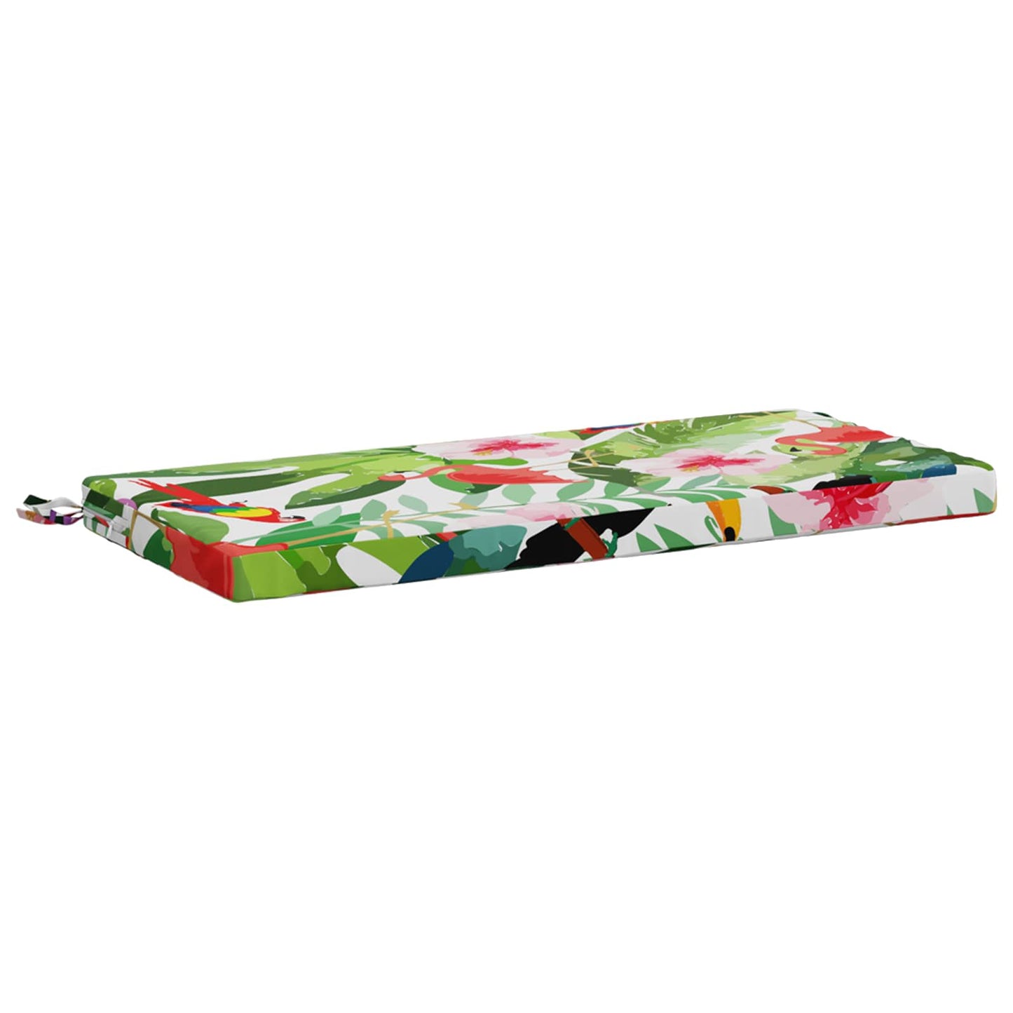 2-Piece Bench Cushions SOEST 2 pcs 100% Polyester Multicolour