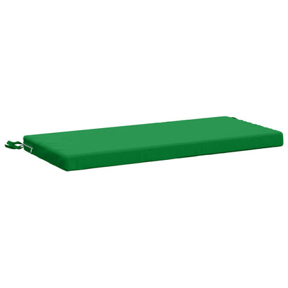 2-Piece Bench Cushions SOEST 2 pcs 100% Polyester Green