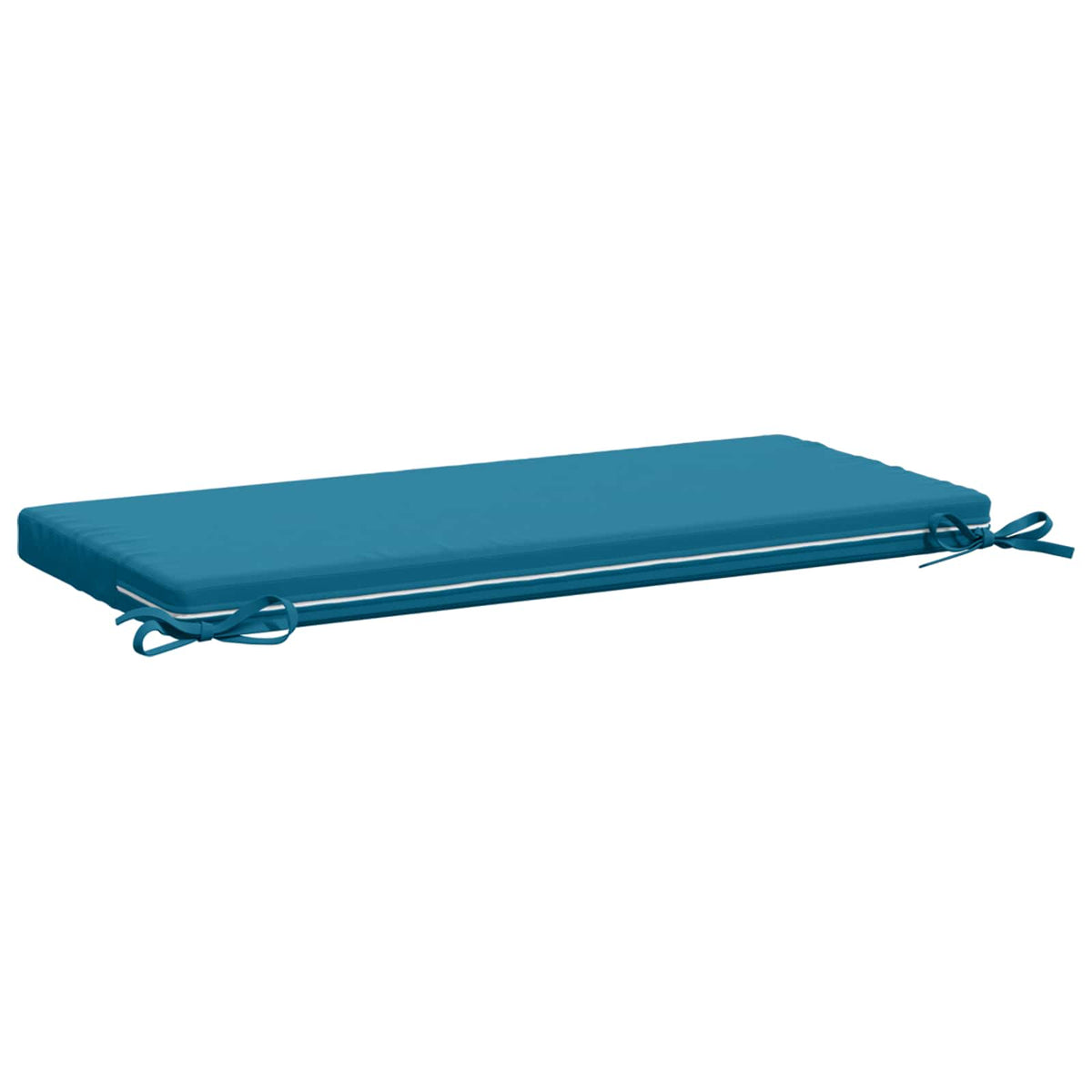 2-Piece Bench Cushions SOEST 2 pcs 100% Polyester Light Blue