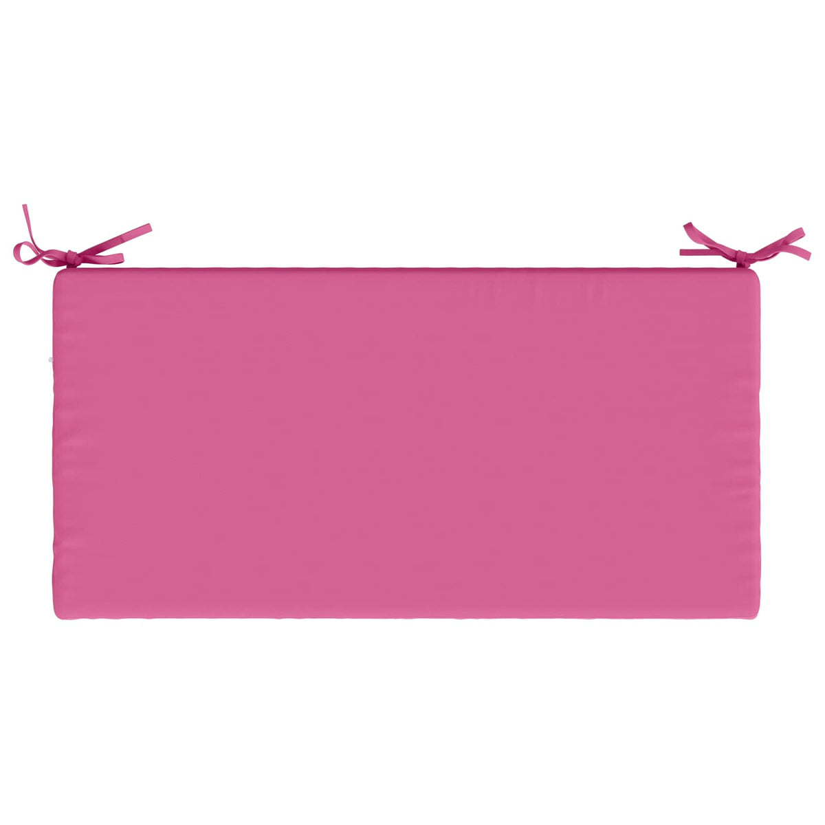 2-Piece Bench Cushions SOEST 2 pcs 100% Polyester Pink