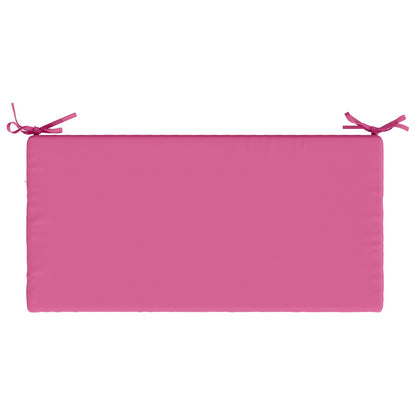 2-Piece Bench Cushions SOEST 2 pcs 100% Polyester Pink