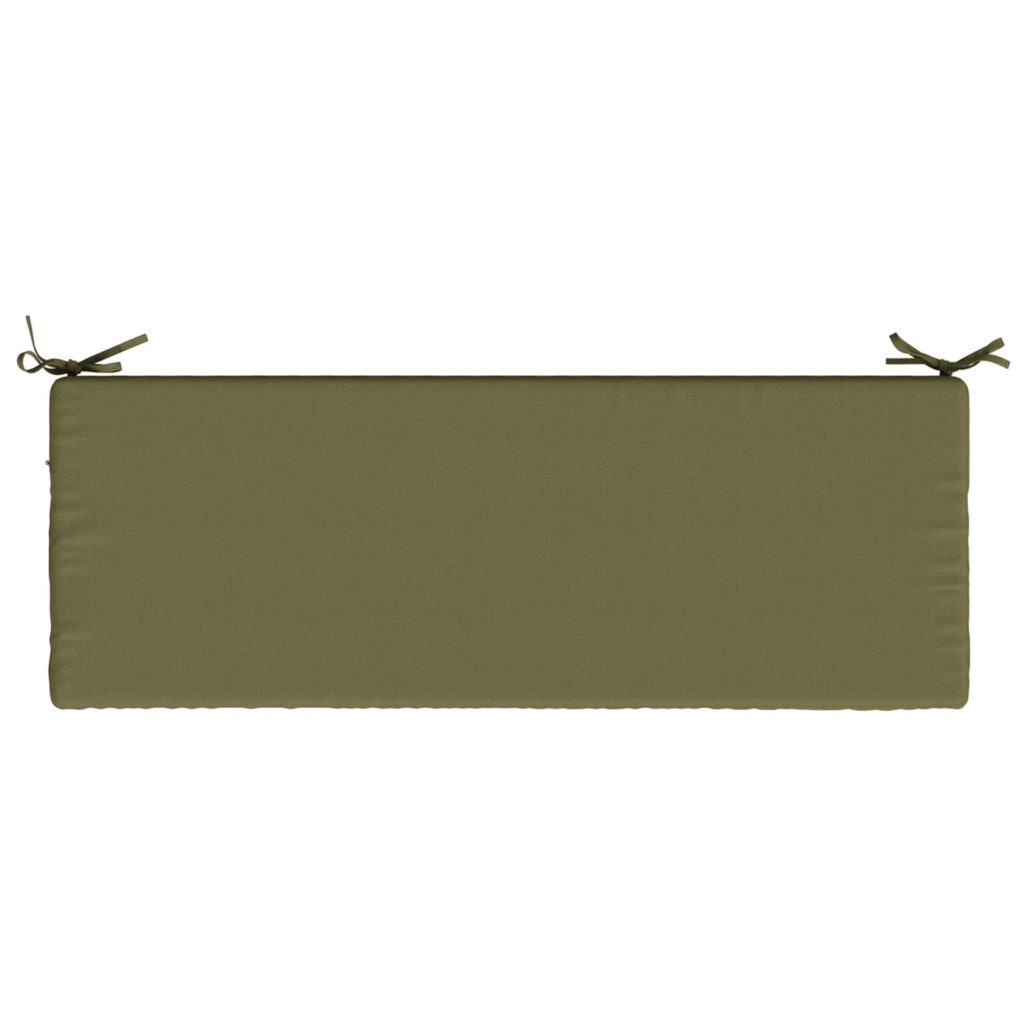 2-Piece Bench Cushions SOEST 2 pcs 100% Polyester Olive Green