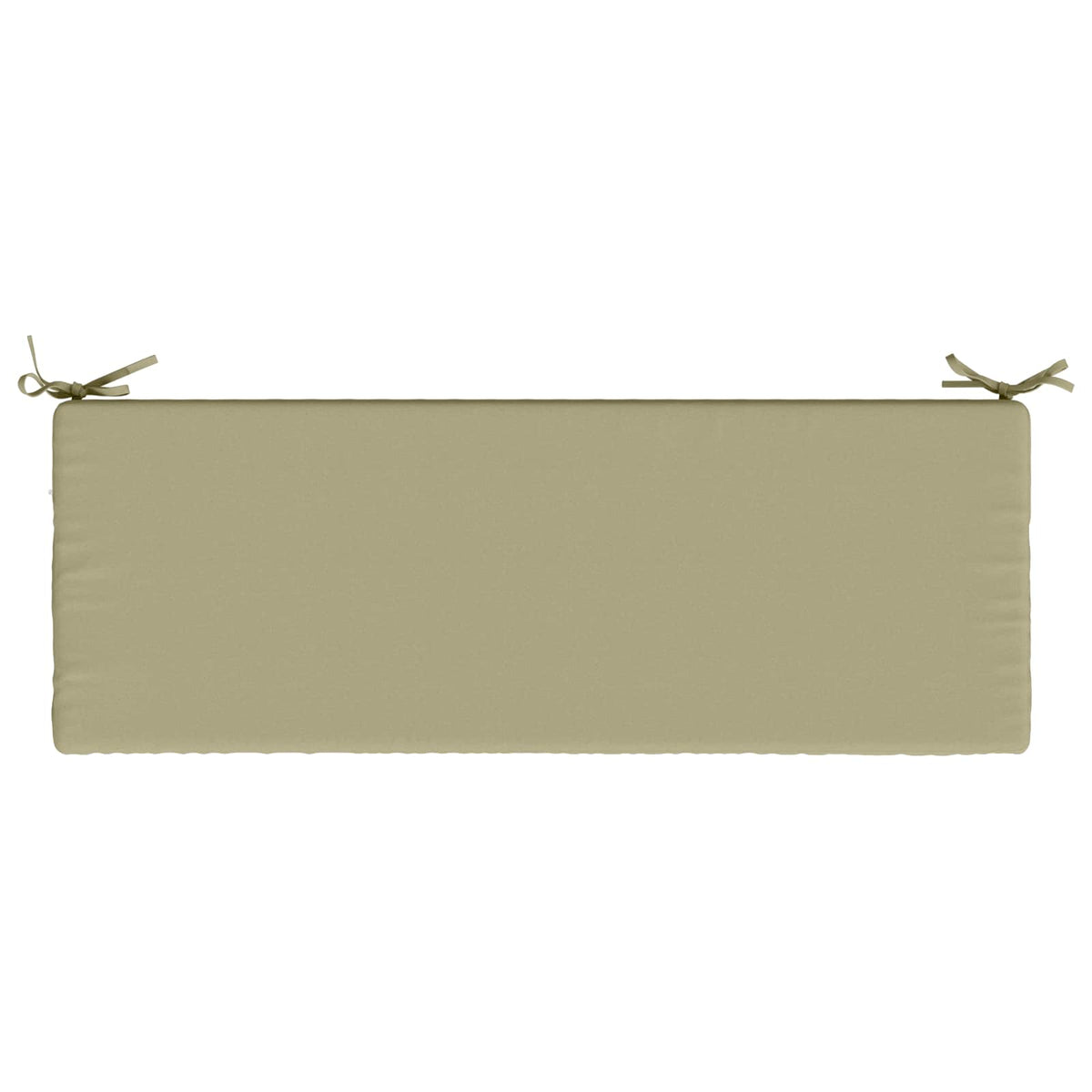 2-Piece Bench Cushions SOEST 2 pcs 100% Polyester Light Green